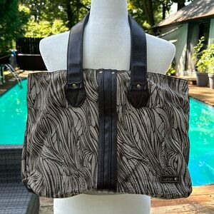 Burton Large brown/cream handbag